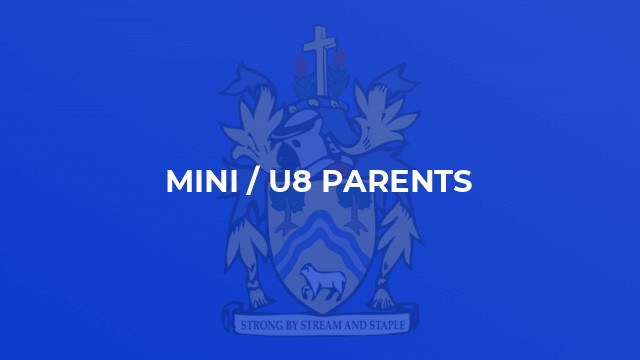 Mini / U8 parents