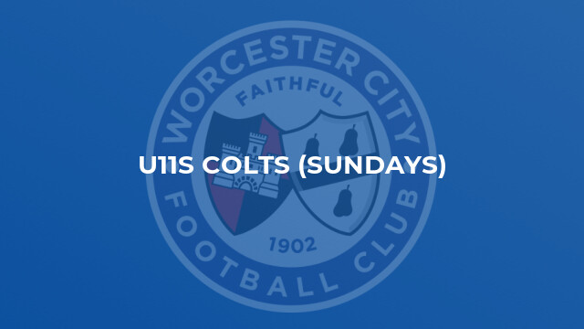 U11s Colts (Sundays)