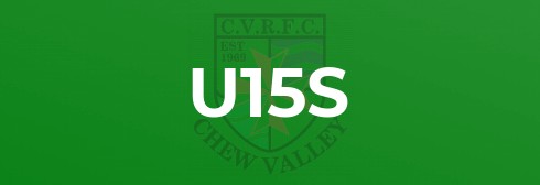 U15's: Chew Valley RFC 44 v 12 Royal Wootton Bassett RFC