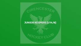 Junior Keepers (U14,16)