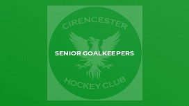 Senior Goalkeepers