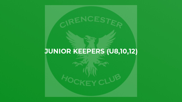 Junior Keepers (U8,10,12)