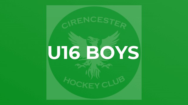 U16 Boys