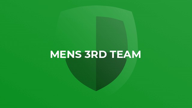 Mens 3rd Team
