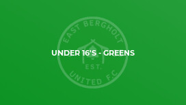 Under 16's - Greens