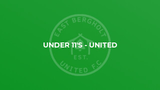 Under 11's - United
