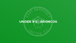 Under 8's - Broncos