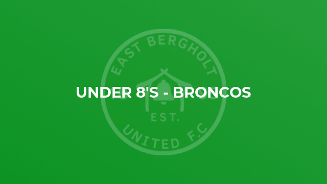 Under 8's - Broncos