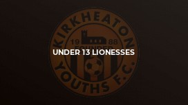 Under 13 Lionesses