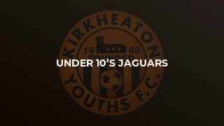 Under 10’s Jaguars