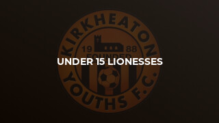 Under 15 Lionesses