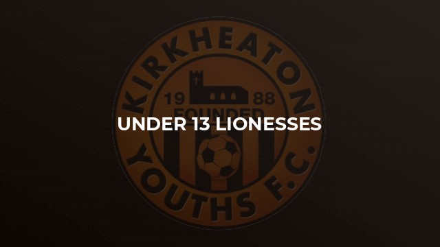 Under 13 Lionesses