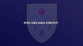 EFRC U18s Girls Contact