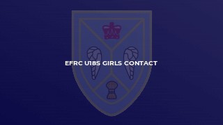 EFRC U18s Girls Contact