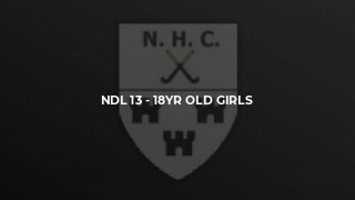 NDL 13 - 18yr old Girls