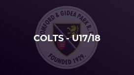 Colts - U17/18