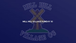 Mill Hill Village Sunday XI