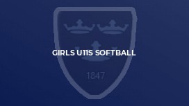 Girls u11s softball