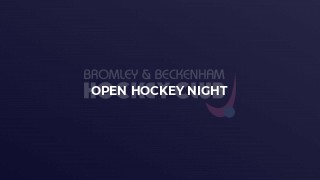 Open Hockey Night