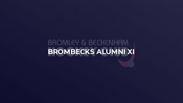 BromBecks Alumni XI