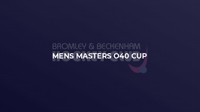 Mens Masters O40 Cup