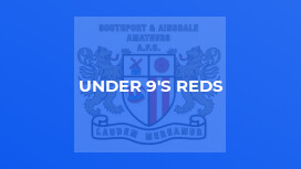 Under 9's Reds