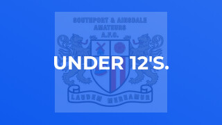 Under 12's.