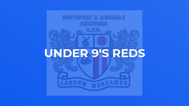 Under 9's Reds
