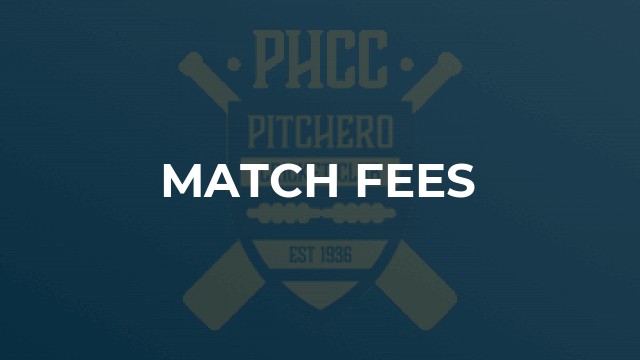 Match Fees