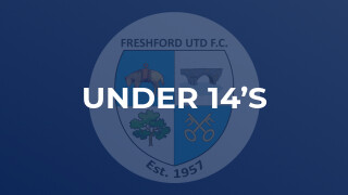 Under 14’s