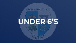 Under 6’s
