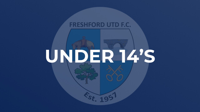 Under 14’s