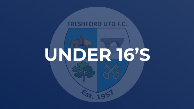 Under 16’s