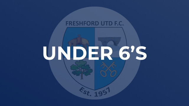 Under 6’s
