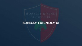 Sunday Friendly XI