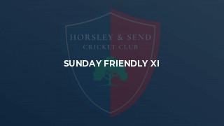 Sunday Friendly XI