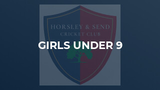 Girls Under 9