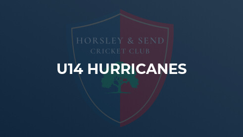 Match Report: U14 County Cup