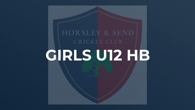 Girls U12 HB