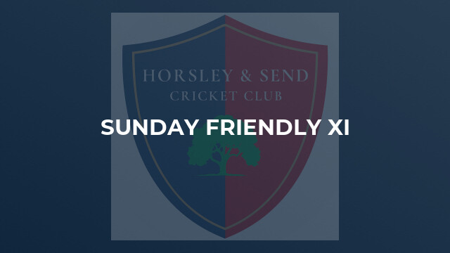 Sunday Friendly XI