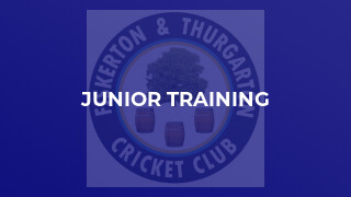 Junior Training