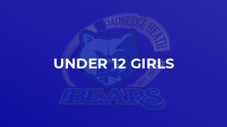 Under 12 Girls