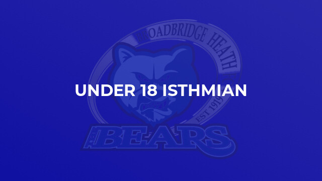 Under 18 Isthmian