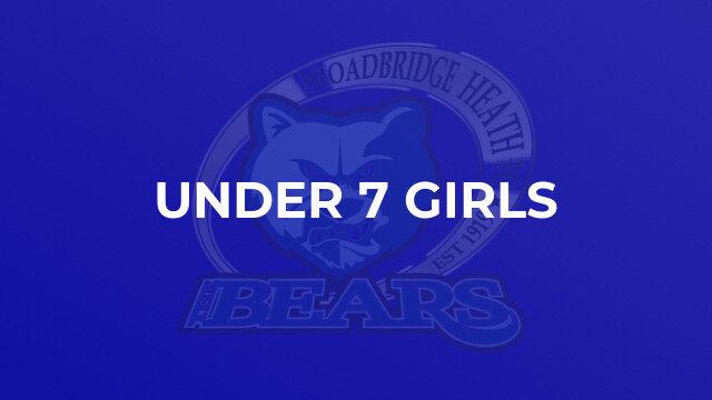 Under 7 Girls