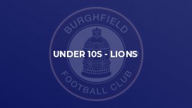 Under 10s - Lions