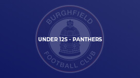 Under 12s - Panthers