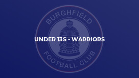 Under 13s - Warriors