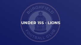 Under 15s - Lions