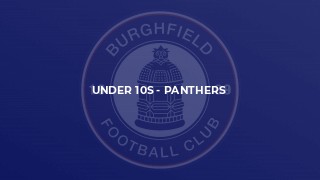 Under 10s - Panthers