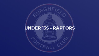 Under 13s - Raptors